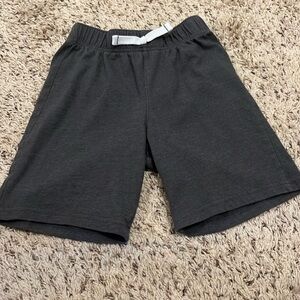 3/$10 Boys Jumping Beans Essential Knit Shorts Dark Gray Size 6